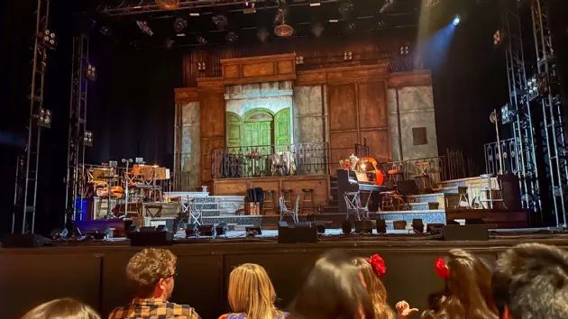 Hades Town About to Start at the Civic Theater