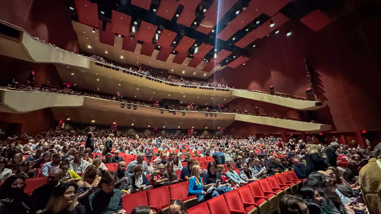 Getting Ready to See a Show at the Civic Theater