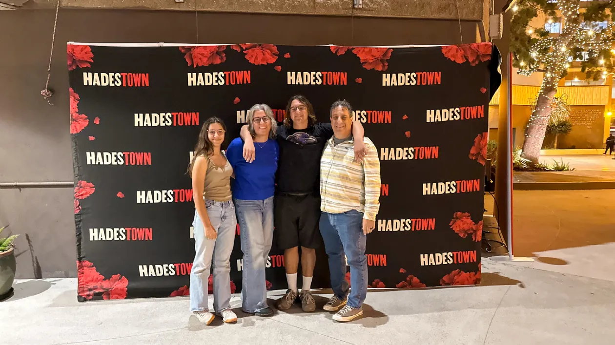 Getting Ready to See Hades Town at the Civic Theater