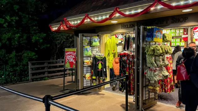 Gift Shop at Dr Seuss How the Grinch Stole Christmas at the Old Globe