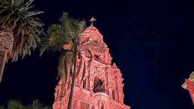 California Tower As Seen from the Old Globe