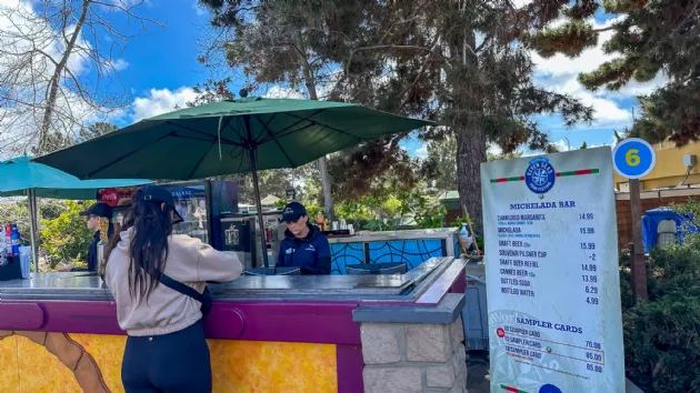 Michelada Bar at the Seven Seas Food Festival at Seaworld San Diego