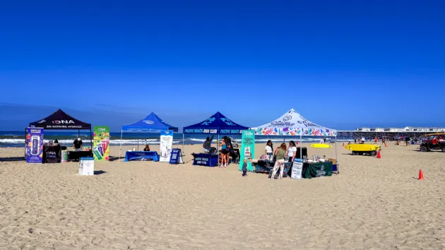 Goodie Bag Booths for Pacific Beach Half Marathon and 5K