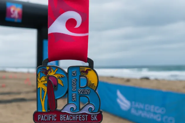 Metal for the Pacific Beach Half Marathon & 5K 2025
