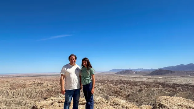 The Amazing Fonts Point at Anza Borrego Desert State Park