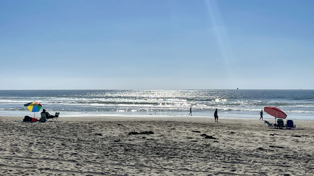 Beach in Front of The Wayfarer San Diego