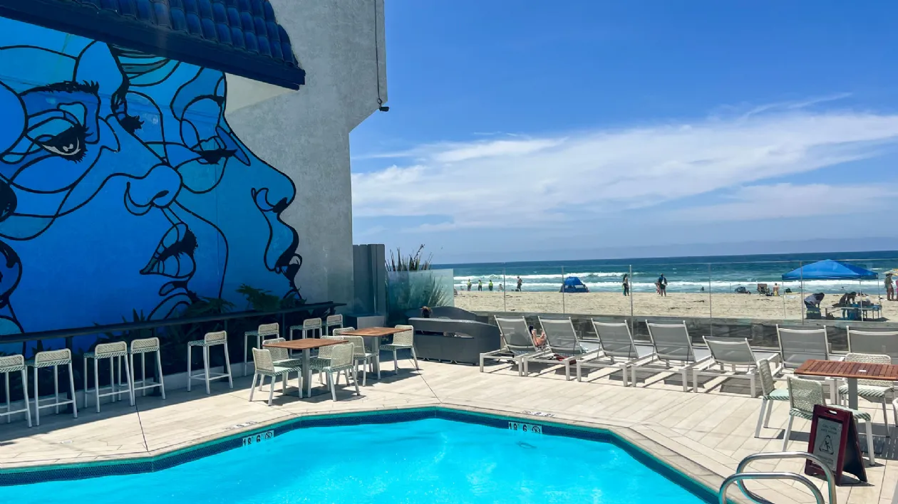Swimming Pool with An Ocean View at The Wayfarer San Diego
