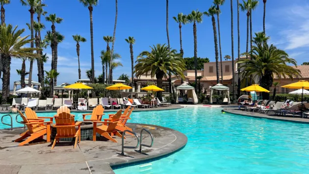 Beautiful Swimming Pool at the San Diego Mission Bay Resort