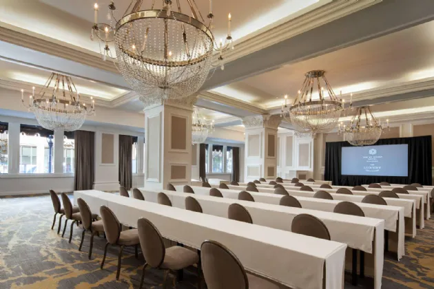 Palm court meeting room, The US Grant, a Luxury Collection Hotel, San Diego