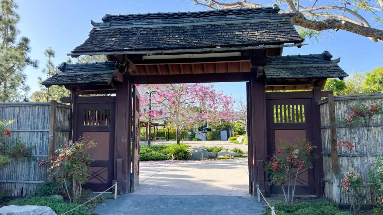 Entrance to the Uniquely Beautiful Japanese Friendship Garden in Balboa Park