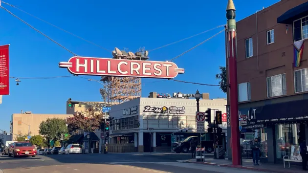 Hillcrest Sign During the Day