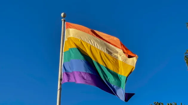 Pride Flag in Hillcrest San Diego