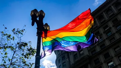 Lgbtq Flag in Hillcrest