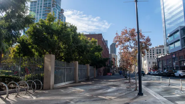 Back Entrance into Petco Park