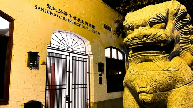 San Diego Chinese Historical Museum in the Gaslamp Quarter