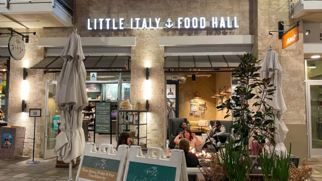 Enjoy the Little Italy Food Hall