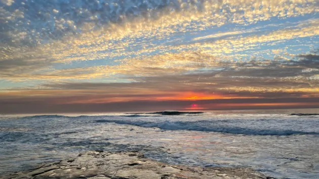 Great Sunset Surf at Hospitals Surf Break
