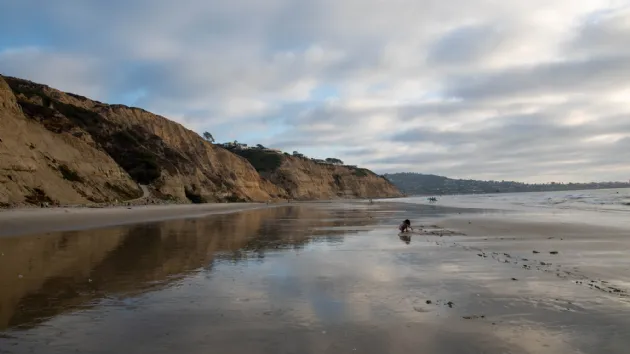 Low Tide at Blacks Beach
