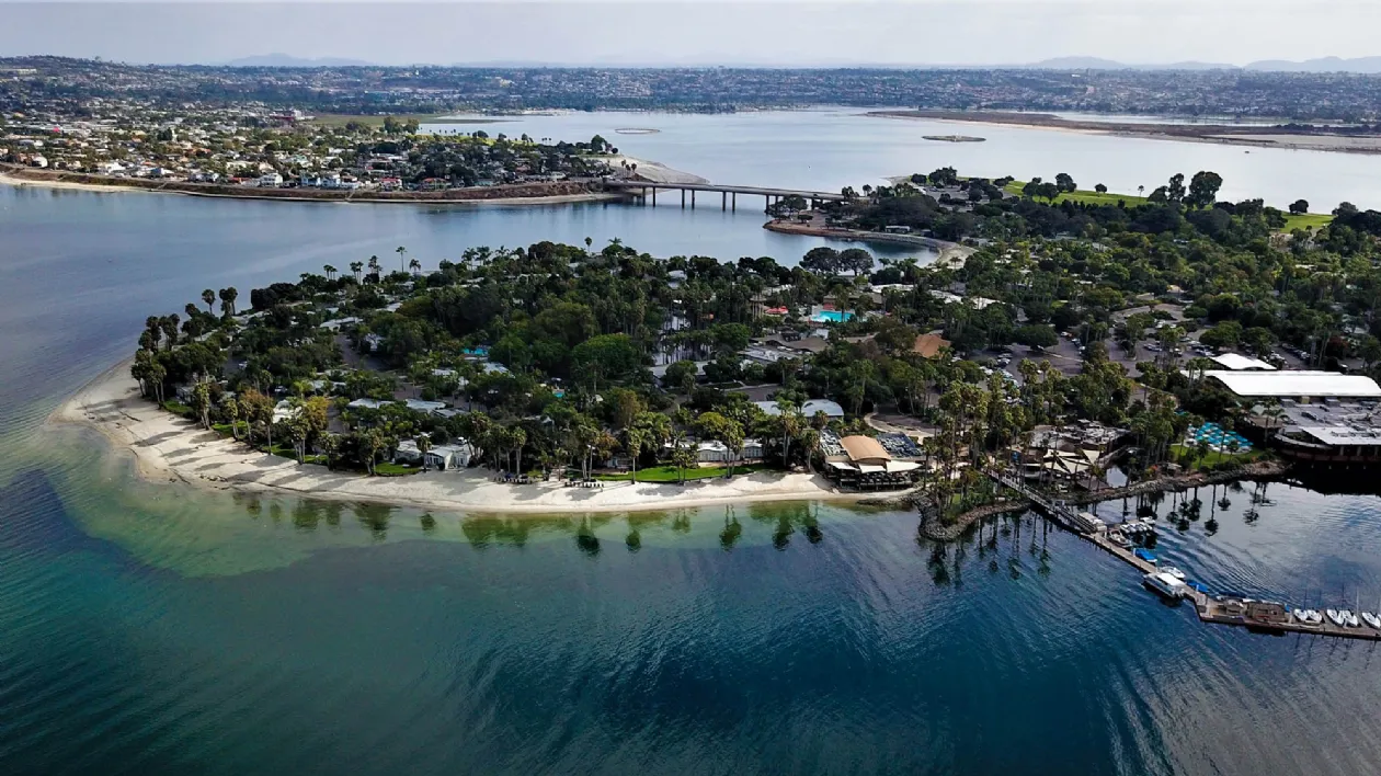 Paradise Point Resort in Mission Bay