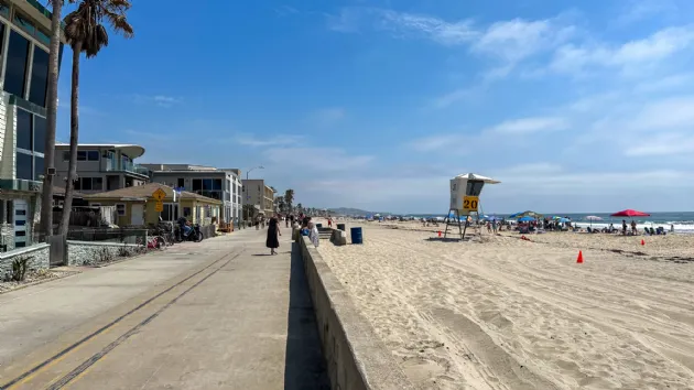 The Boardwalk in Mission Beach