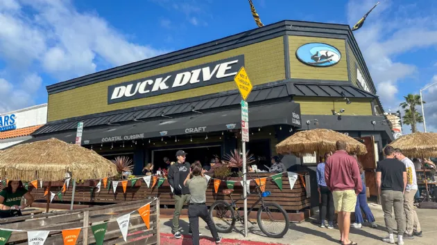 Duck Dive Bar and Restaurant in Pacific Beach