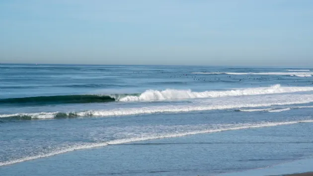 Nobody Taking the Inside Waves at Tourmaline Surf Park